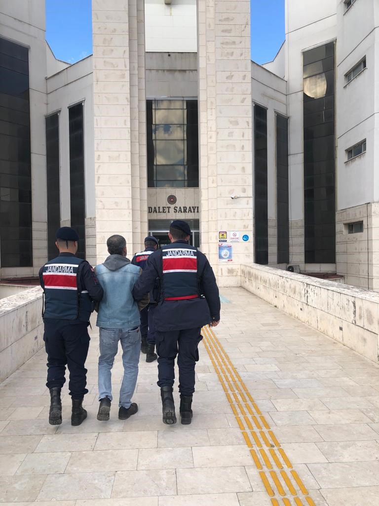 24 yıl hapis cezası hükümlüsü firari, Jandarma tarafından yakalandı