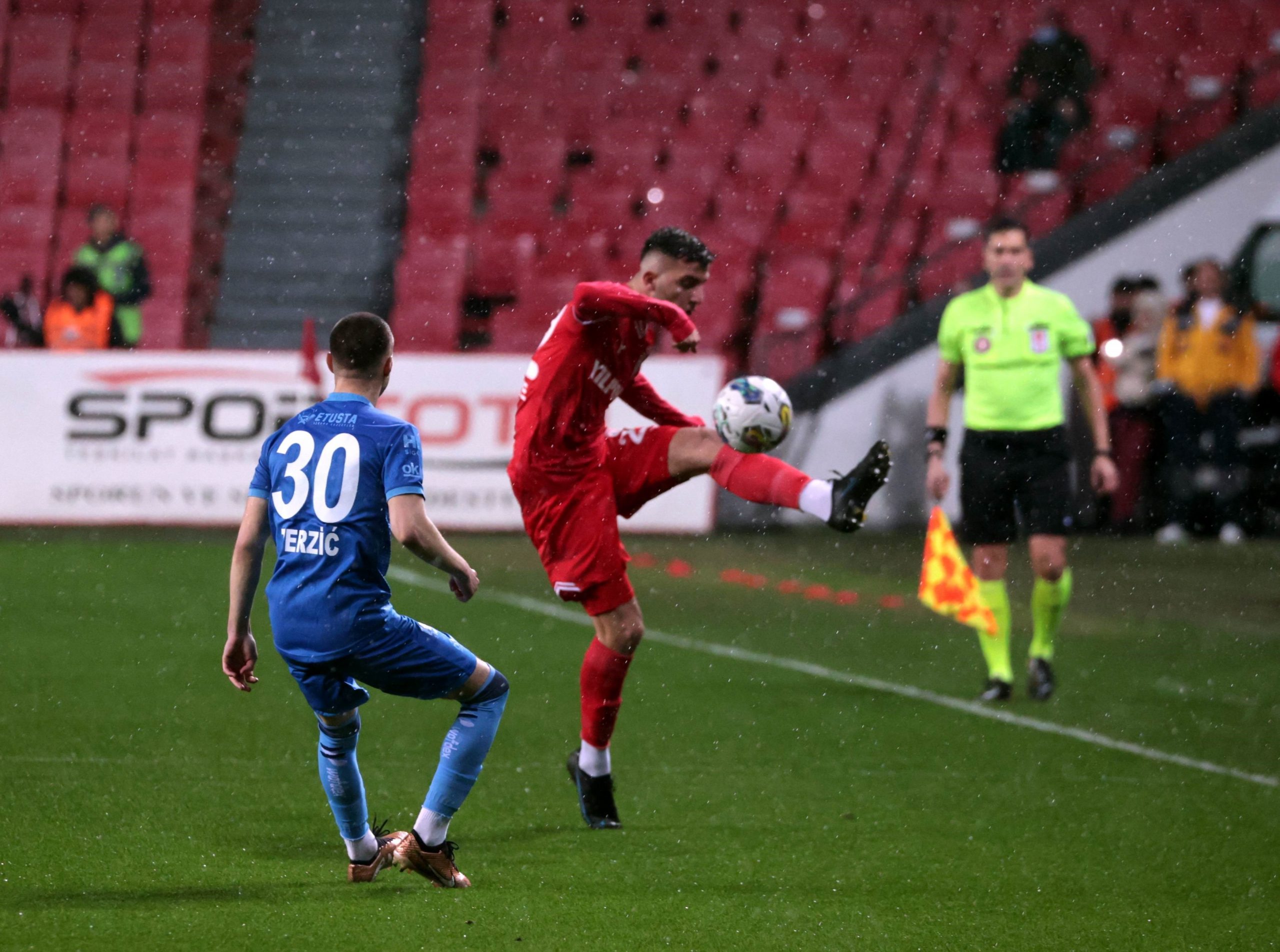 Samsun Spor Toto 1. Lig: Samsunspor: 5 – Bandırmaspor: 0