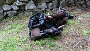 Psikolojik sorunları bulunduğu için sokaklarda yaşadığı öğrenilen 62 yaşındaki vatandaşın
