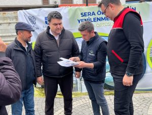 Havran’da Plastik Sera Örtü Yenilenmesi Projesi dahilinde üreticilere sera örtüleri