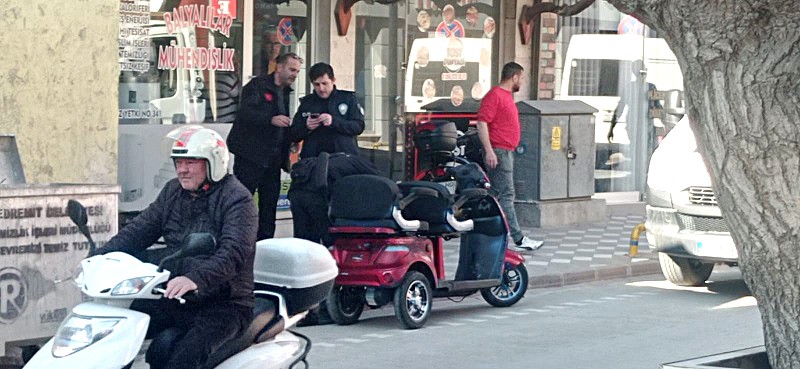 Edremit’te polisin şüphe üzerine