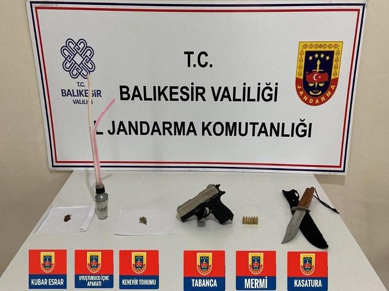 Balıkesir’de narkotik polisi ve