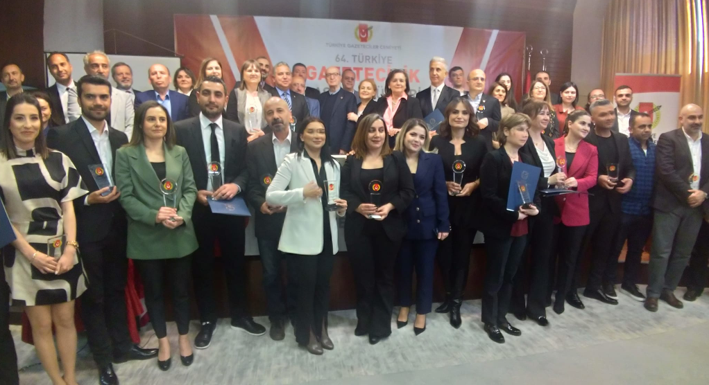 Türkiye Gazeteciler Cemiyeti’nin 64 yıldır düzenlediği Türkiye Gazetecilik Başarı Ödülleri