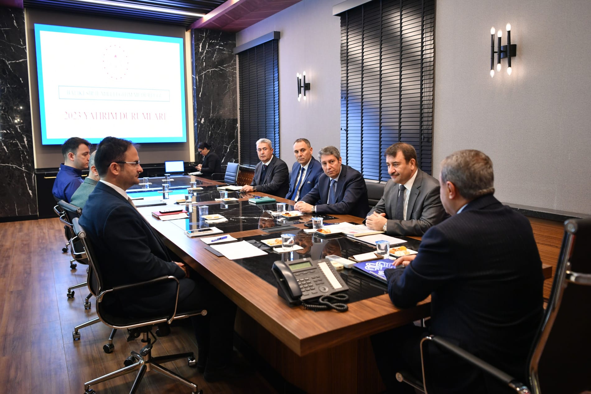 Eğitim Yatırımları Değerlendirildi