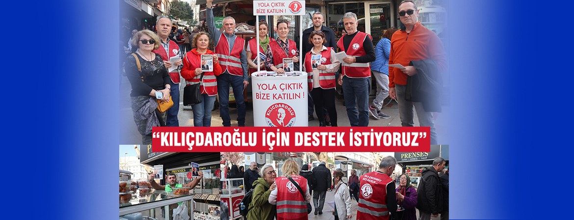 “Kılıçdaroğlu Gönüllüleri” alanda Kılıçdaroğlu Gönüllüleri seçim çalışmalarını hızlandırdı. Kılıçdaroğlu Gönüllüleri Bandırma Koordinatörü Merve