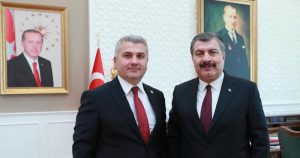Milletvekili Dr. Mustafa Canbey, Edremit Devlet Hastanesi’nin İnşaat İhale Tarihini