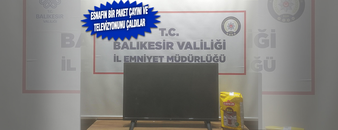 Çay ocağı hırsızlarından biri yakalandı 