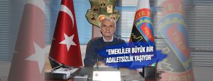 Türkiye Emekliler Derneği (TÜED) Bandırma Şubesi Başkanı Ahmet Türkmen, emekli