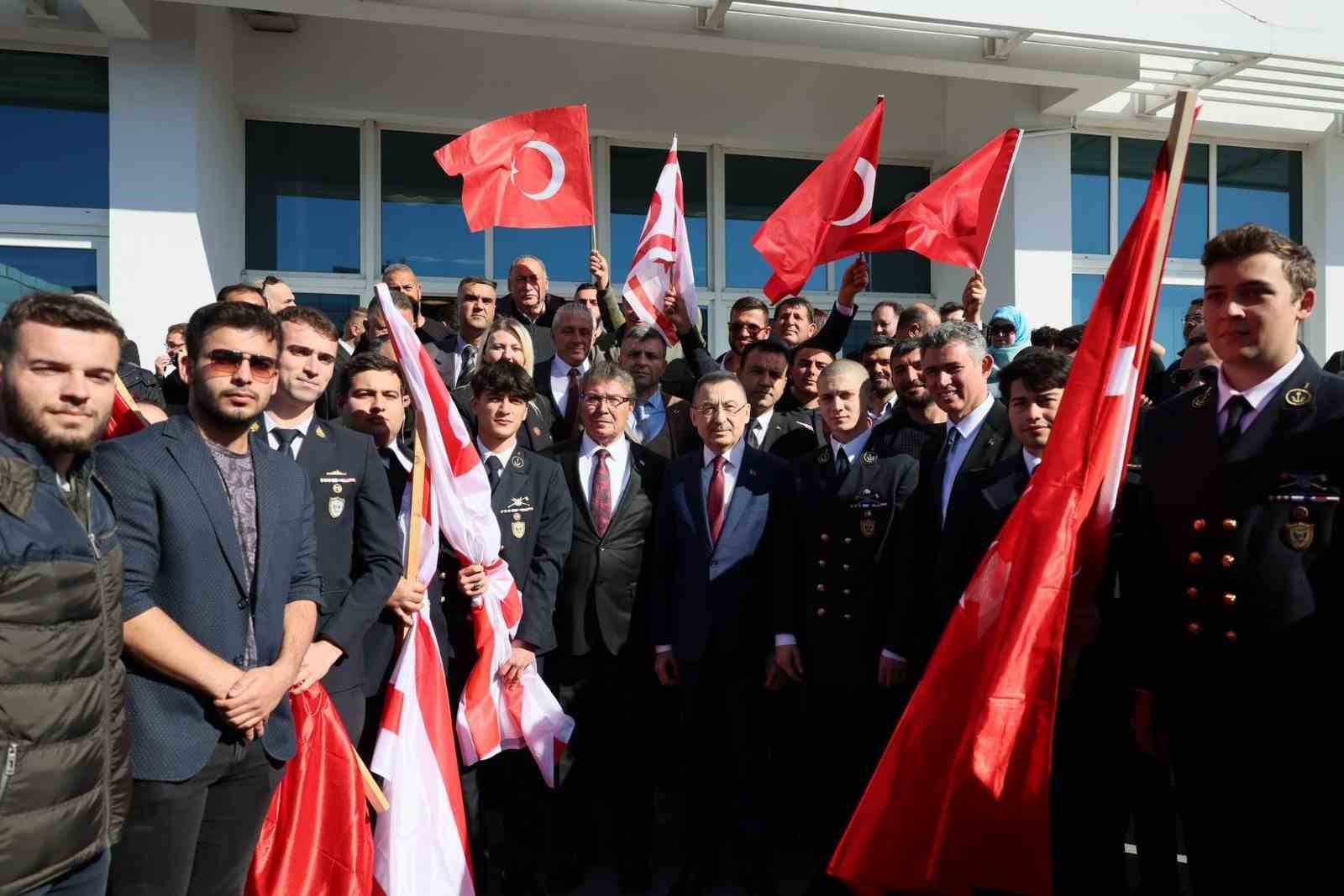 Cumhurbaşkanı Yardımcısı Oktay’dan KKTC’ye ziyaret