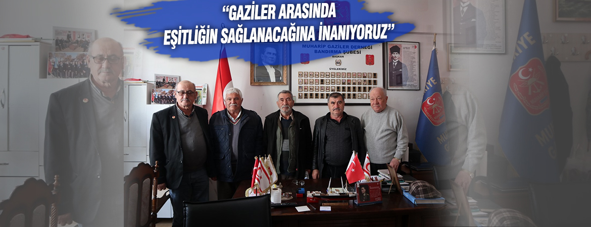 Türkiye Gaziler ve Şehit Aileleri Vakfı Bandırma Şubesi’nin kapanmasının ardından