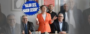 CHP Balıkesir Milletvekili Aday Adayı Hazal Saraçoğlu, ilçe örgütünde bir