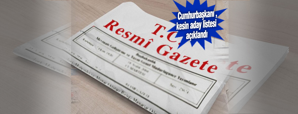 Yüksek Seçim Kurulunun (YSK)