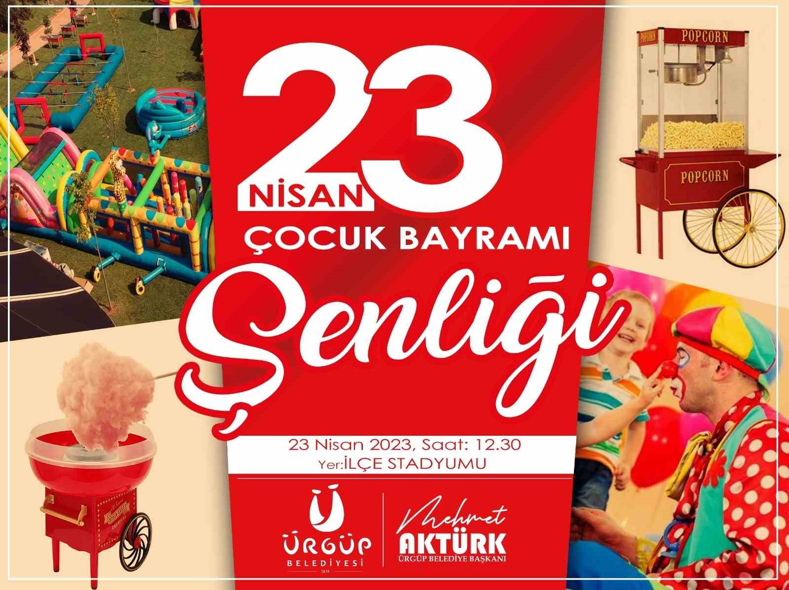 23 NİSAN ULUSAL EGEMENLİK VE ÇOCUK BAYRAMI’NIN 103. YILI DOLAYISIYLA