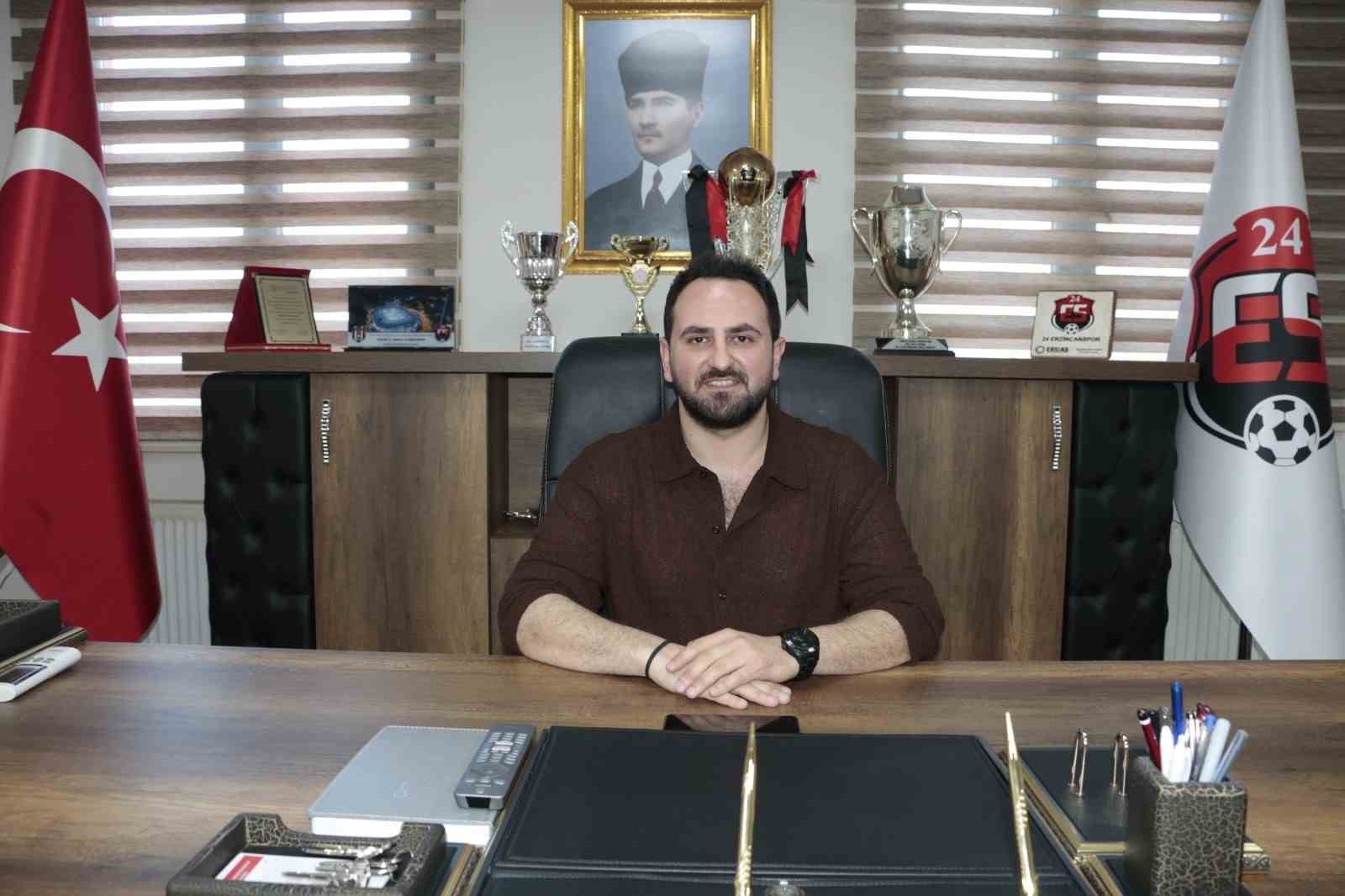 24ERZİNCANSPOR'DAN MAÇA DAVET