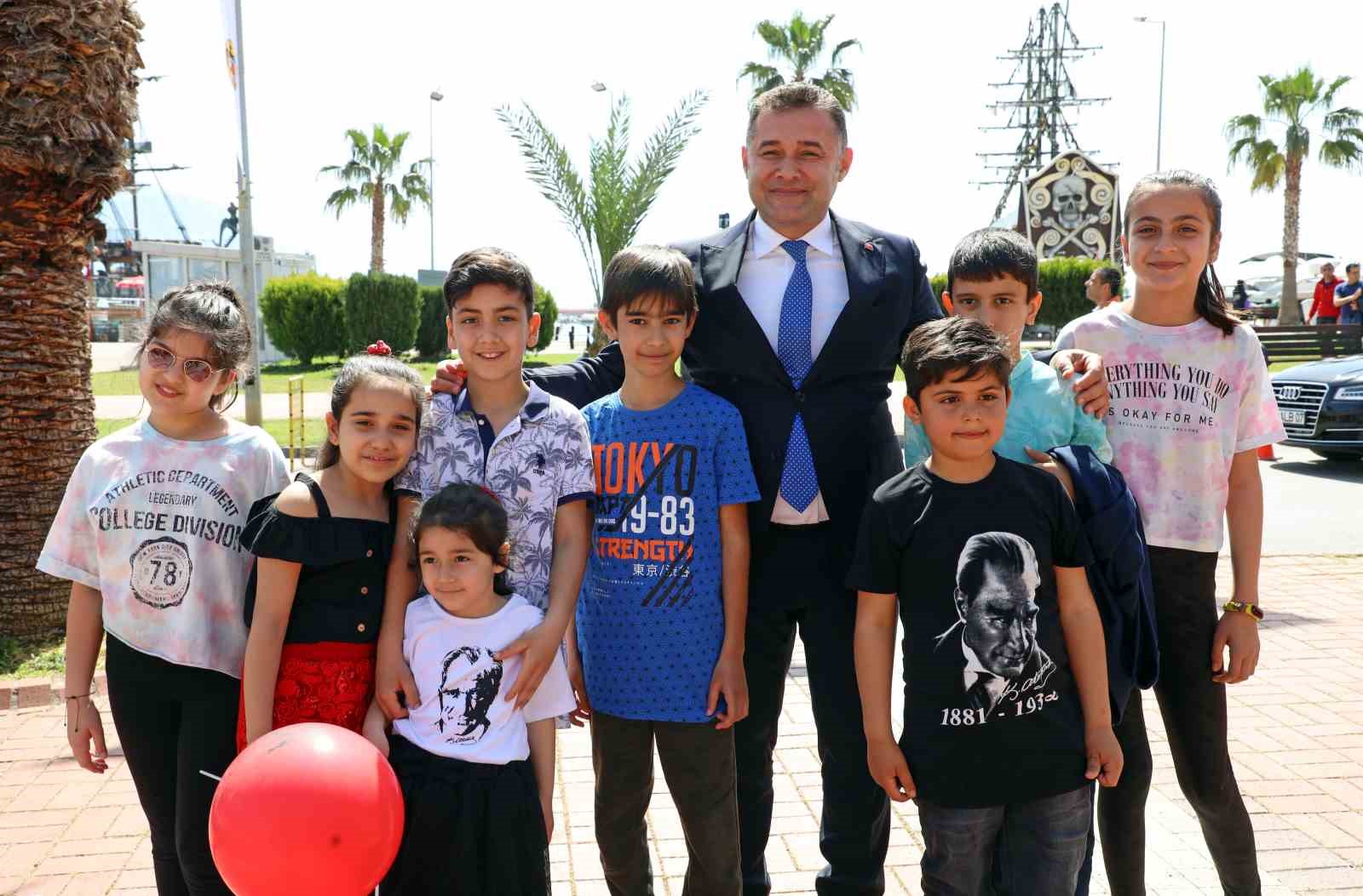 ALANYA BELEDİYESİ TARAFINDAN 23 NİSAN ULUSAL EGEMENLİK VE ÇOCUK BAYRAMI’NDA