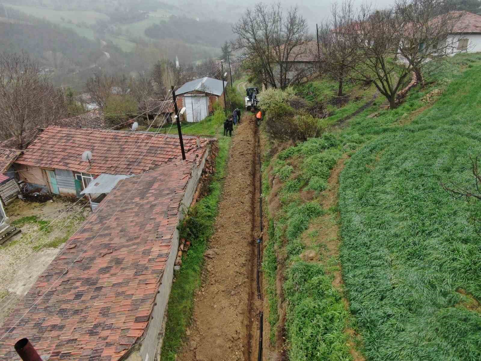 SAMSUN BÜYÜKŞEHİR BELEDİYESİ, HAVZA İLÇESİNDE 5 MAHALLENİN İÇME SUYU SORUNUNU