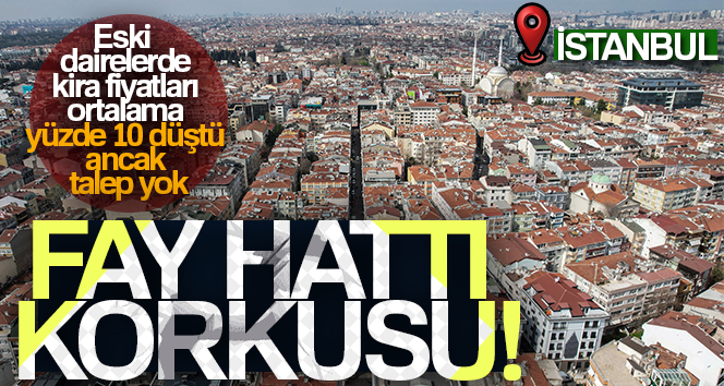 İstanbul’da fay hattına yakın olan ilçelerdeki eski binalardan kaçış başladı.