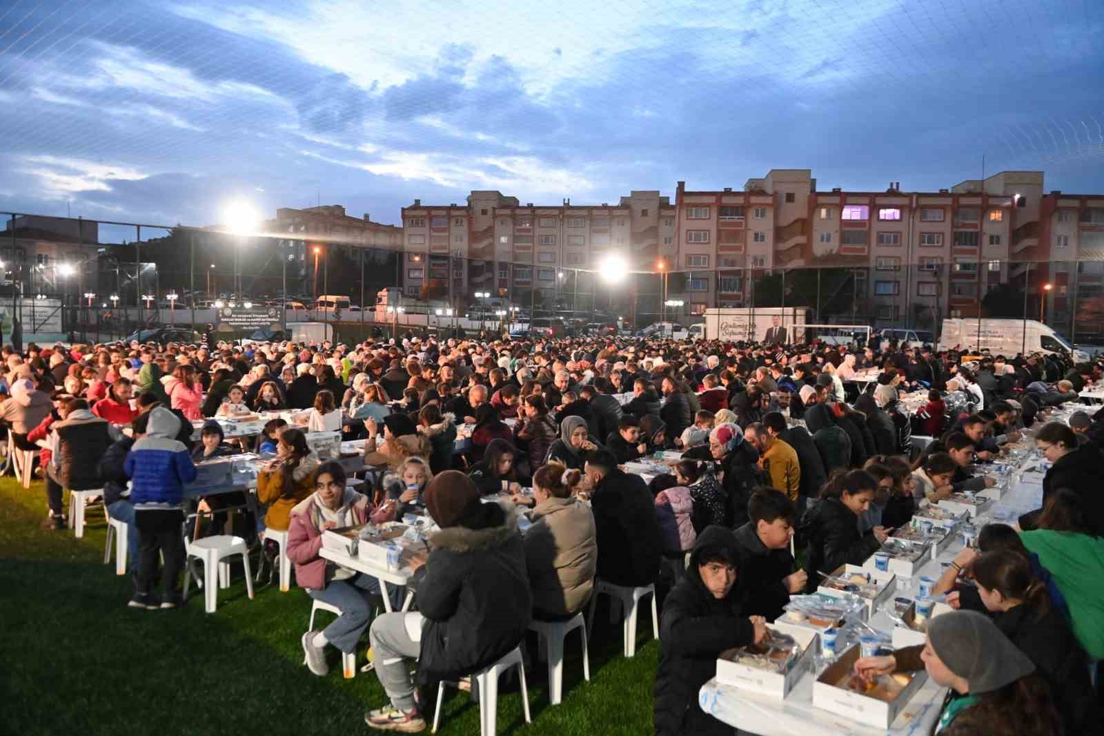 SÜLEYMANPAŞA BELEDİYESİ  7 MAHALLEDE DAHA MAHALLE SAKİNLERİNİ AYNI SOFRADA