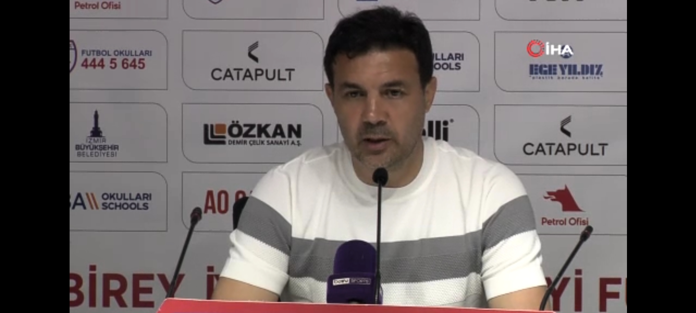 Altınordu Teknik Direktörü Hasan Özer, Bandırmaspor maçının ardından, “Oyuncularım maçı