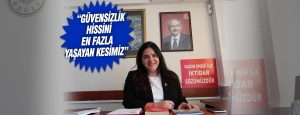 Cumhuriyet Halk Partisi (CHP) Bandırma İlçe Kadın Kolları Başkanı Canan