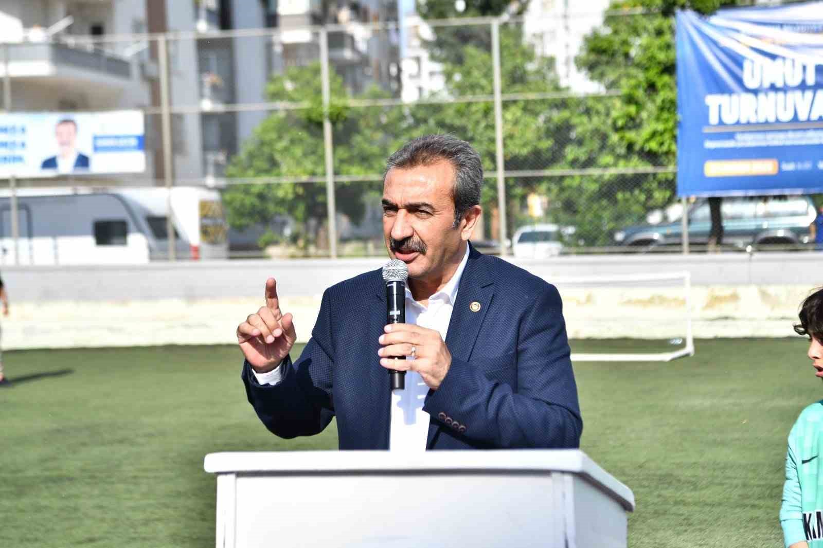 ÇUKUROVA BELEDİYESİ’NCE DÜZENLENEN “GÜLEN YÜZLER UMUT TURNUVASI” ÇUKUROVA BELEDİYE BAŞKANI