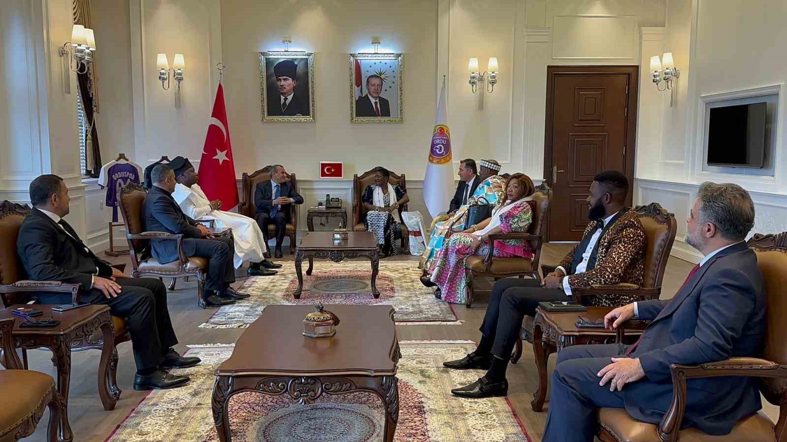BATI AFRİKA ÜLKELERİ İLE TİCARİ İLİŞKİLERİNİN GELİŞTİRİLMESİ KAPSAMINDA ORDU’YA GELEN