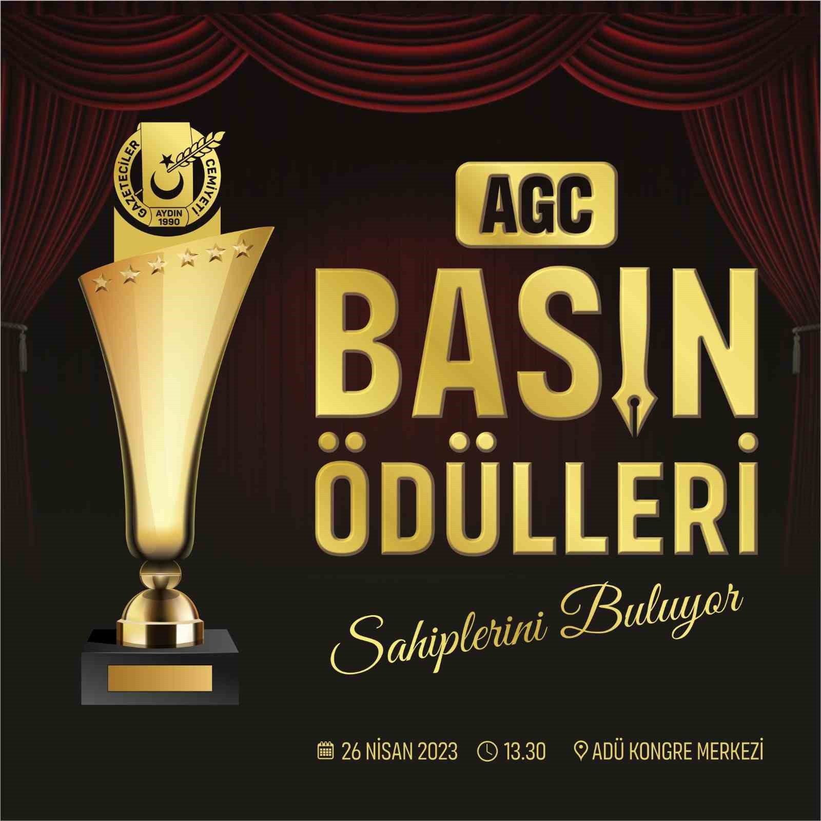 ‘AGC BASIN ÖDÜLLERİ’ TÖRENİ, 26 NİSAN’DA GERÇEKLEŞTİRİLECEK