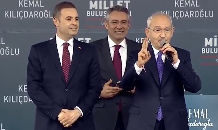 CHP Genel Başkanı ve 13. Cumhurbaşkanı Adayı Kemal Kılıçdaroğlu Çanakkale