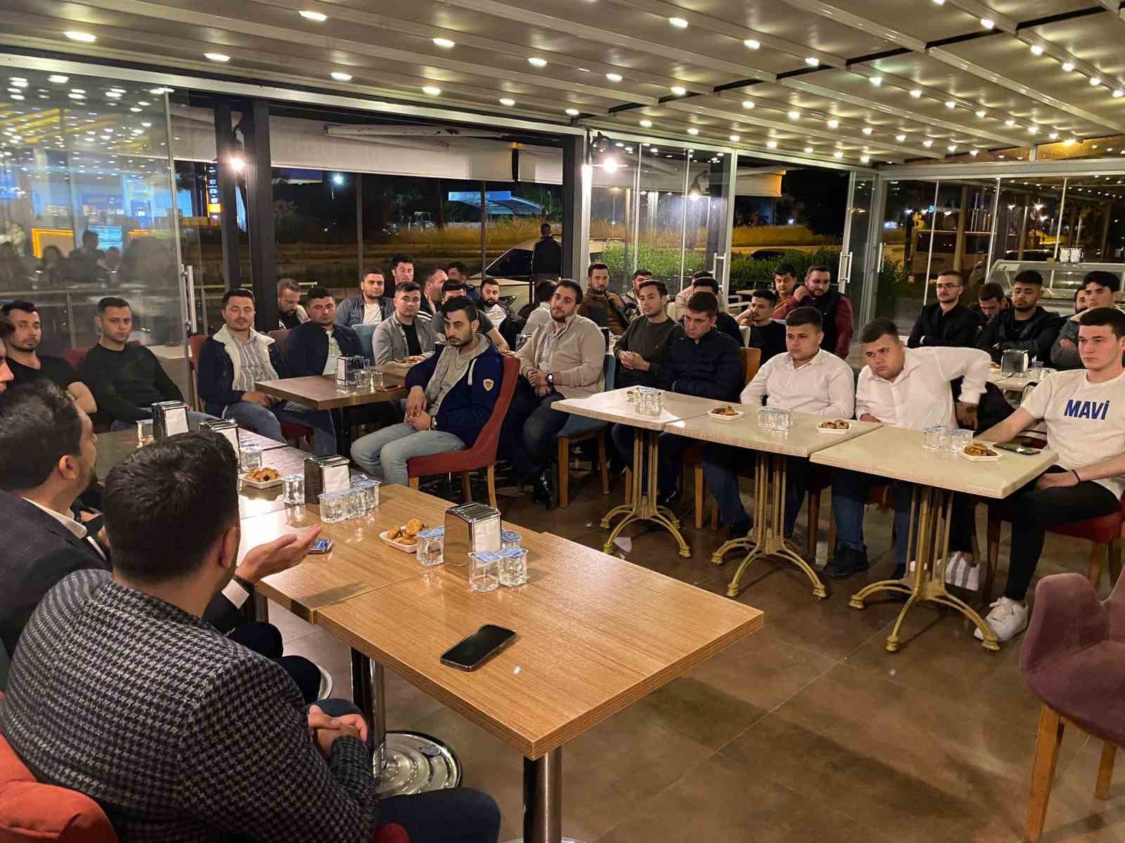AK PARTİ AYDIN GENÇLİK KOLLARI BAŞKANI OZAN ANCIN GENÇLİK BULUŞMASI