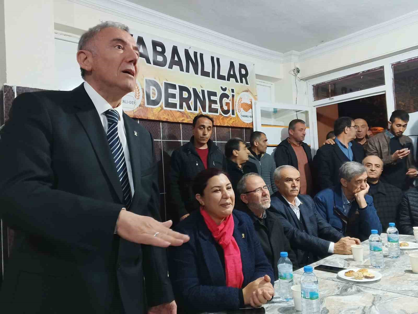 AK PARTİ İL BAŞKANI ÜNSAL, VEKİL ADAYLARI İLE AKİTLEŞTİK