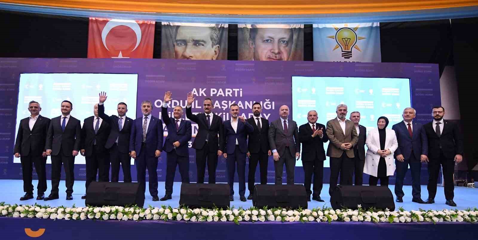 ORDU’DA, AK PARTİ MİLLETVEKİLİ ADAYLARI İÇİN TANITIM TOPLANTISI DÜZENLENDİ.