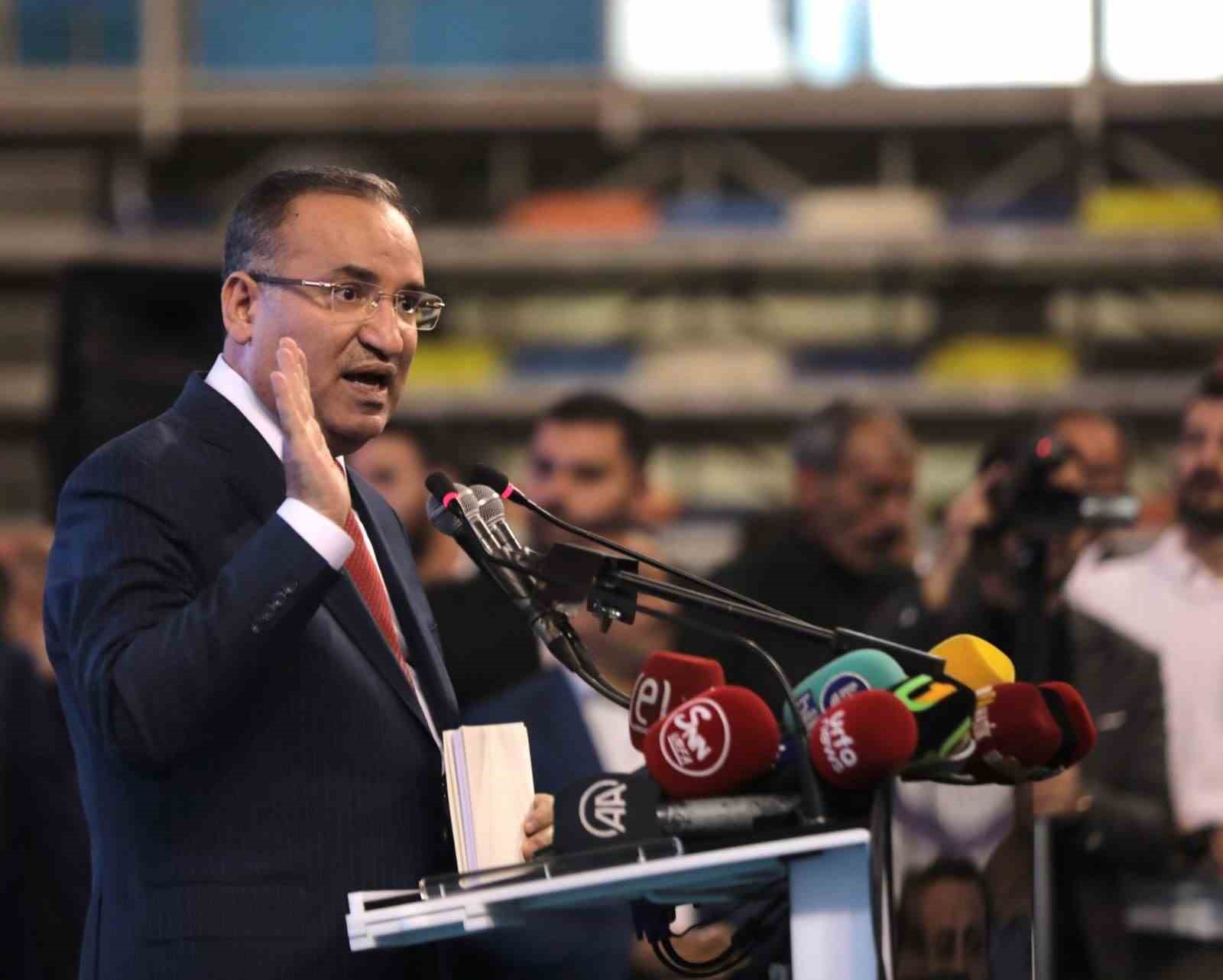 AK PARTİ ŞANLIURFA BİRİNCİ SIRA ADAYI ADALET BAKANI BEKİR BOZDAĞ