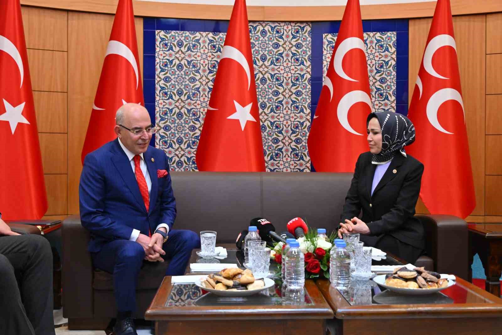 ADALET VE KALKINMA PARTİSİ VE BÜYÜK BİRLİK PARTİSİ (BBP) HEYETLERİ