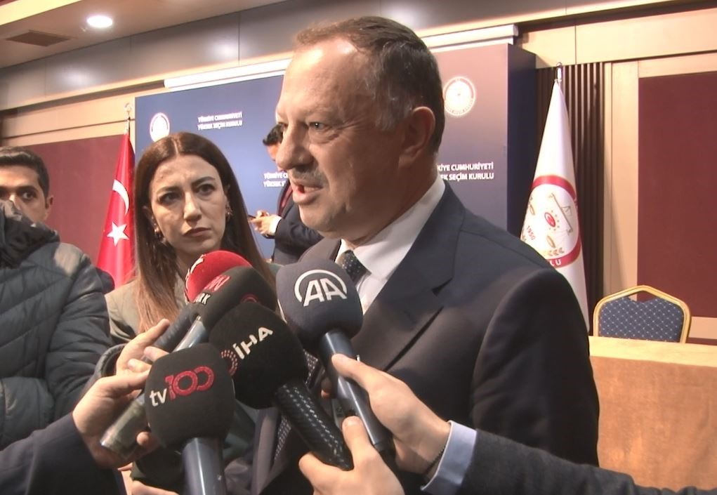 AK PARTİ YÜKSEK SEÇİM KURULU (YSK) TEMSİLCİSİ RECEP ÖZEL, 28.