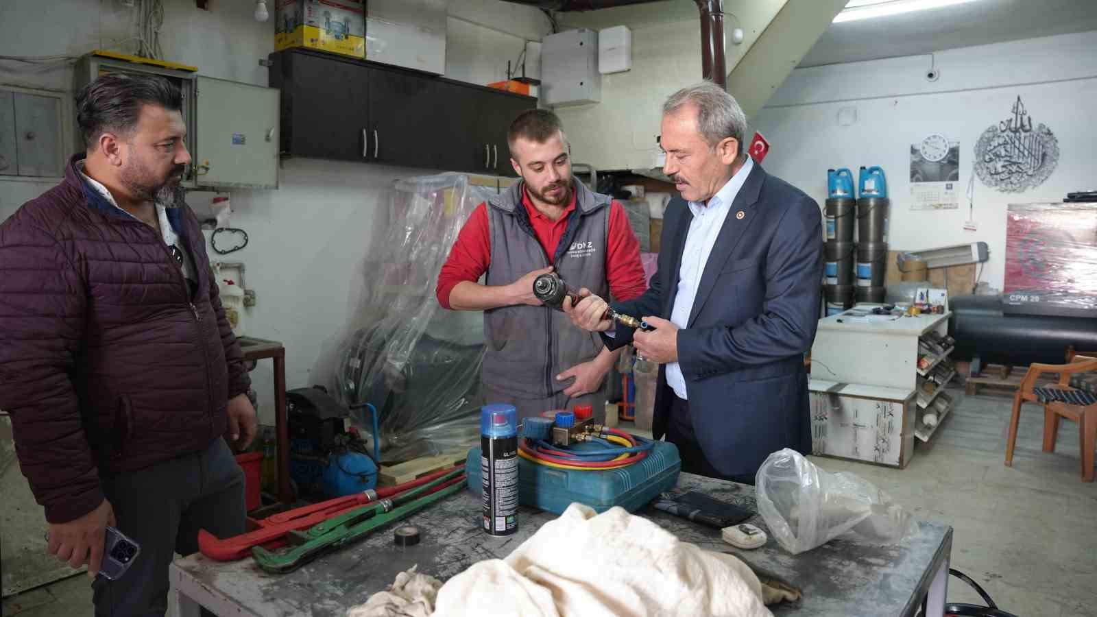 AK PARTİ DENİZLİ MİLLETVEKİLİ VE MİLLETVEKİLİ ADAYI ŞAHİN TİN, DENİZLİ’DE