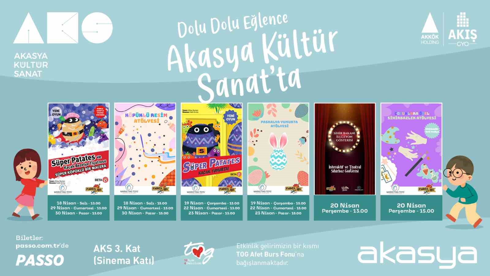 AKASYA NİSAN AYI ETKİNLİK PROGRAMINI AÇIKLADI. RESİM MÜZAYEDESİ, KARİKATÜR SERGİSİ,