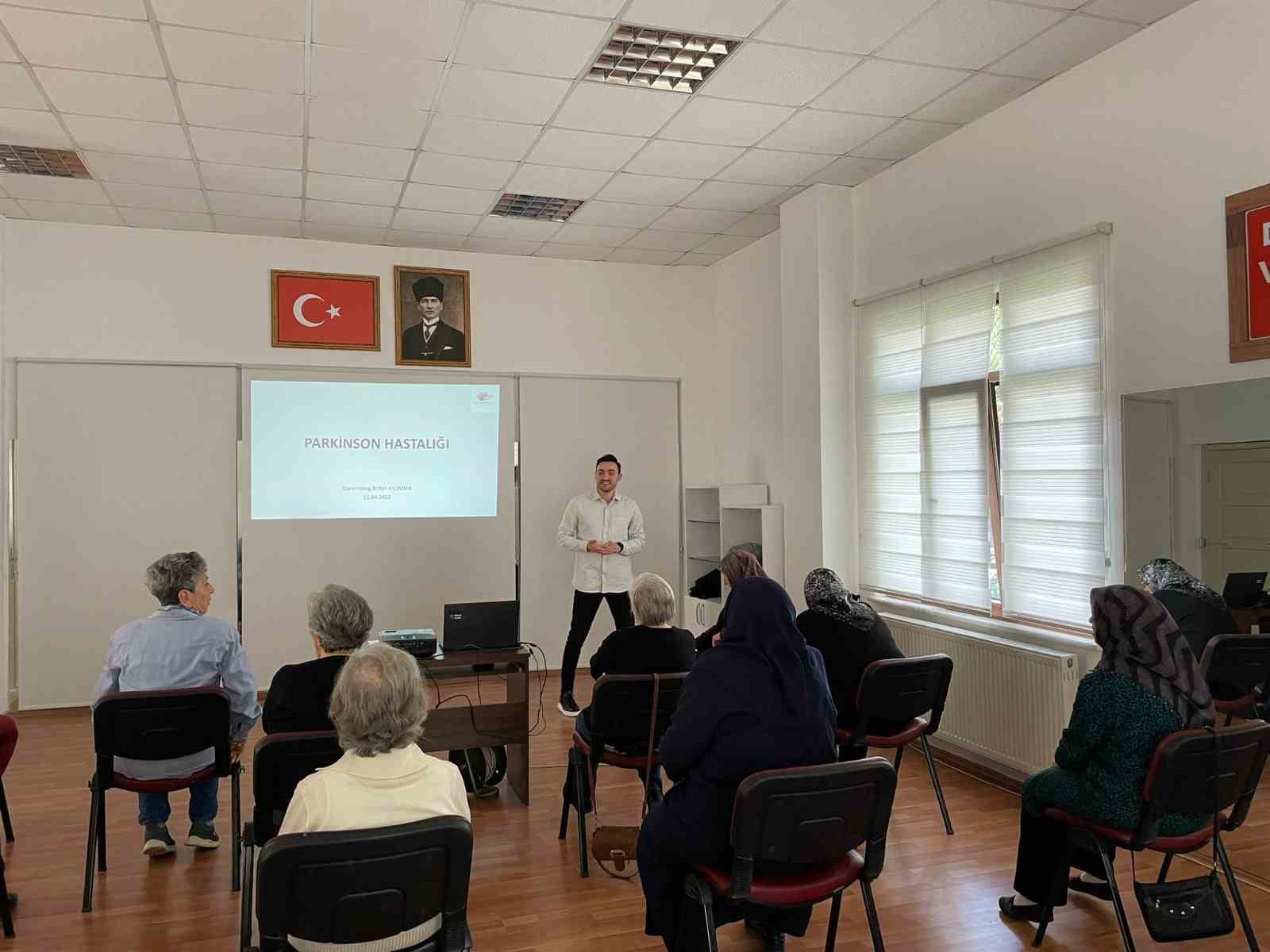 KARABÜK'ÜN SAFRANBOLU İLÇESİNDE AKTİF YAŞ ALMA MERKEZİNDE "PARKİNSON HASTALIĞI" İLE