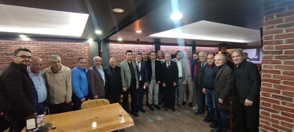 ZONGULDAK- ALAPLI'DA GAZETECİLER DÜZENLENEN İFTAR YEMEĞİNDE BİR ARAYA GELDİ.