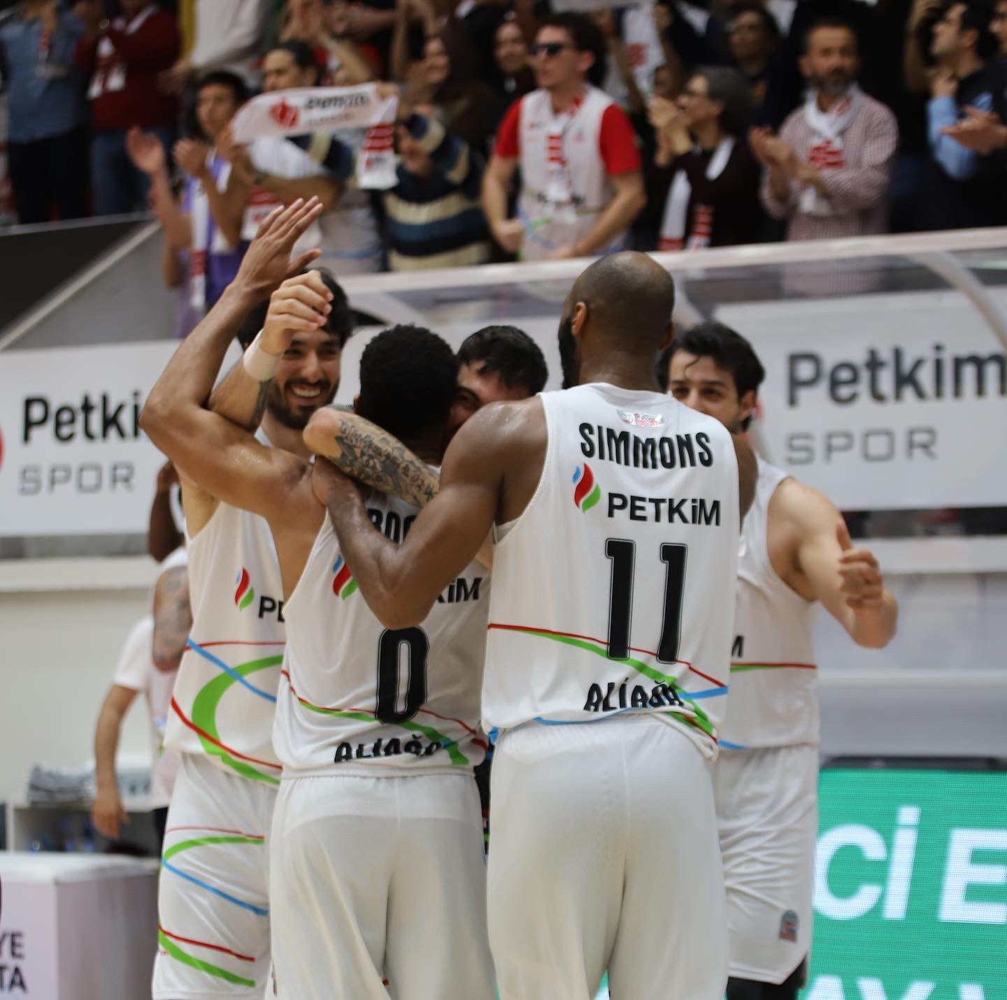 TÜRKİYE SİGORTA BASKETBOL SÜPER LİGİ EKİPLERİNDEN ALİAĞA PETKİMSPOR, 26. HAFTA