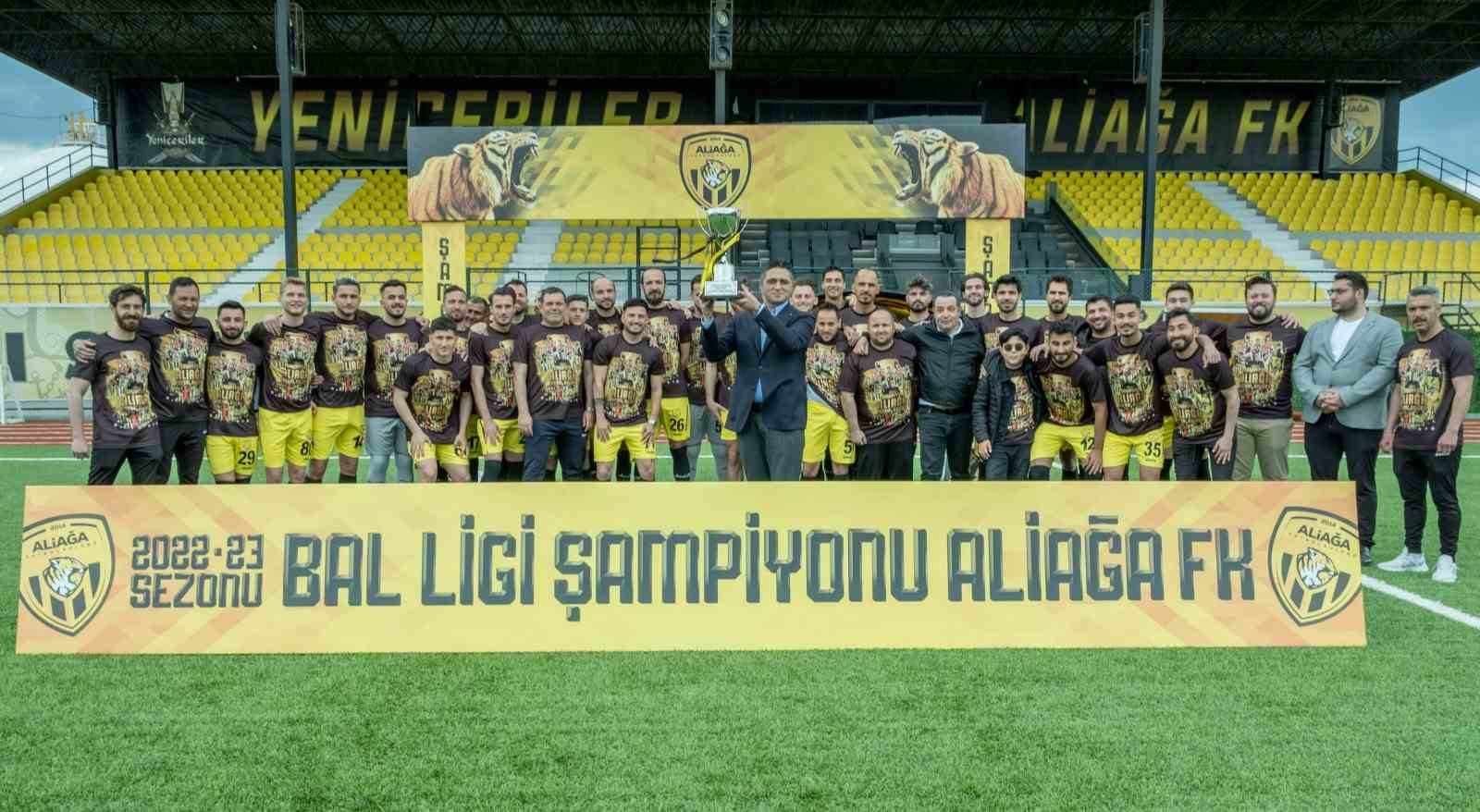 ALİAĞASPOR FK, ÖNÜMÜZDEKİ SEZON SARI SİYAH VE YEŞİL BEYAZ FORMAYLA