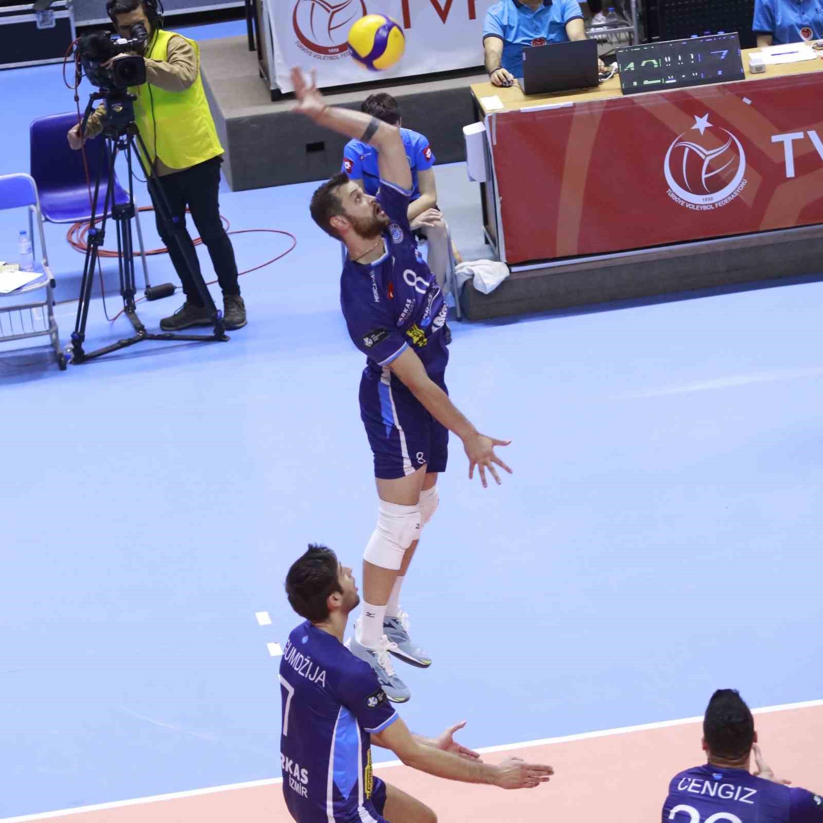 ARKAS SPOR, VOLEYBOL AXA SİGORTA EFELER LİGİ PLAY-OFF YARIN FİNAL