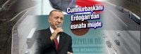 Cumhurbaşkanı Recep Tayyip Erdoğan Bursa’da, esnafa müjdeler verdi. Erdoğan, “Evlerde