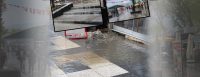 Bandırma’da sağanak yağmur, kanalizasyonu taşırdı