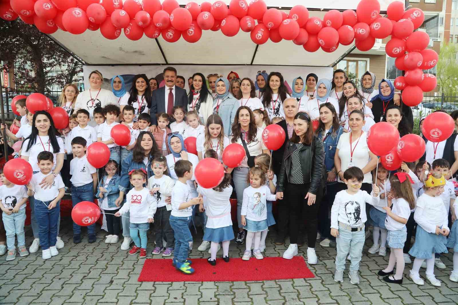 ATAKUM BELEDİYESİ ATAÇOCUK ÇOCUK GELİŞİM MERKEZİ ÖĞRENCİLERİ TARAFINDAN, 23 NİSAN