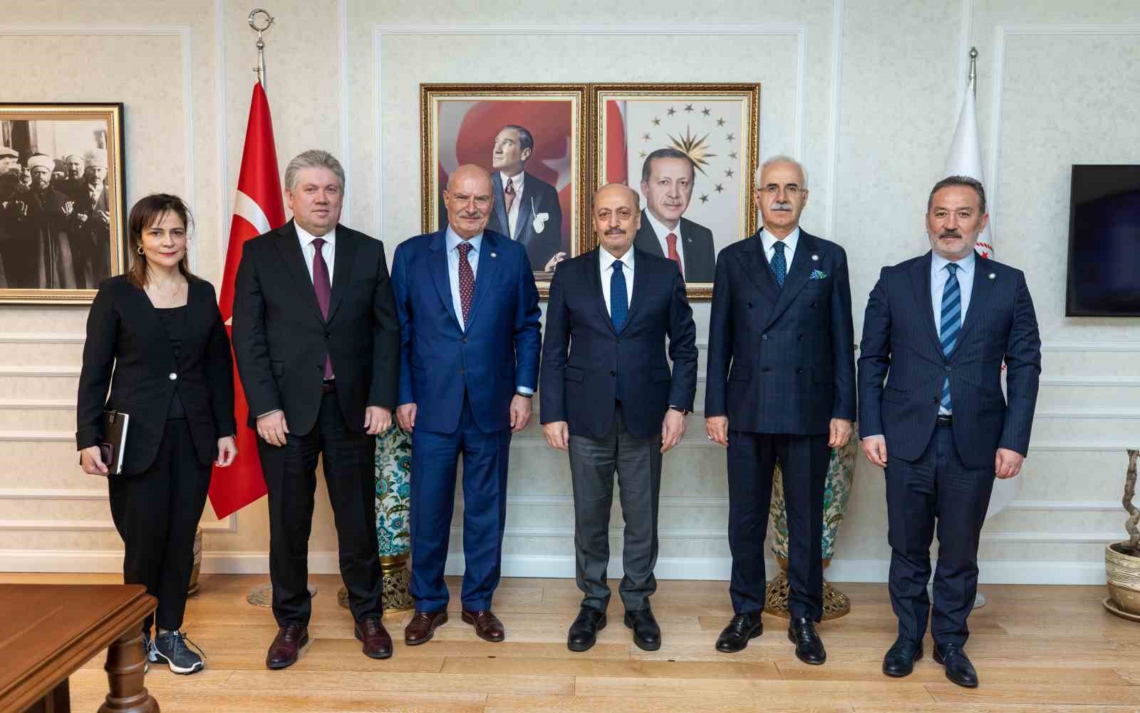 ANKARA TİCARET ODASI (ATO) YÖNETİM KURULU BAŞKANI GÜRSEL BARAN, ÇALIŞMA