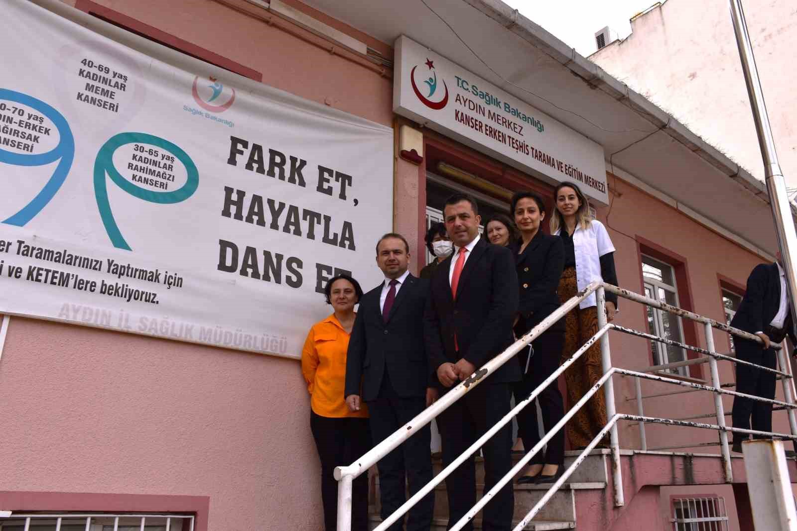 AYDIN İL SAĞLIK MÜDÜRÜ DR. ESER ŞENKUL, EFELER İLÇE SAĞLIK