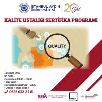 AYDIN ÜNİVERSİTESİ KALİTE YÖNETİCİLERİNİ YETİŞTİRİYOR