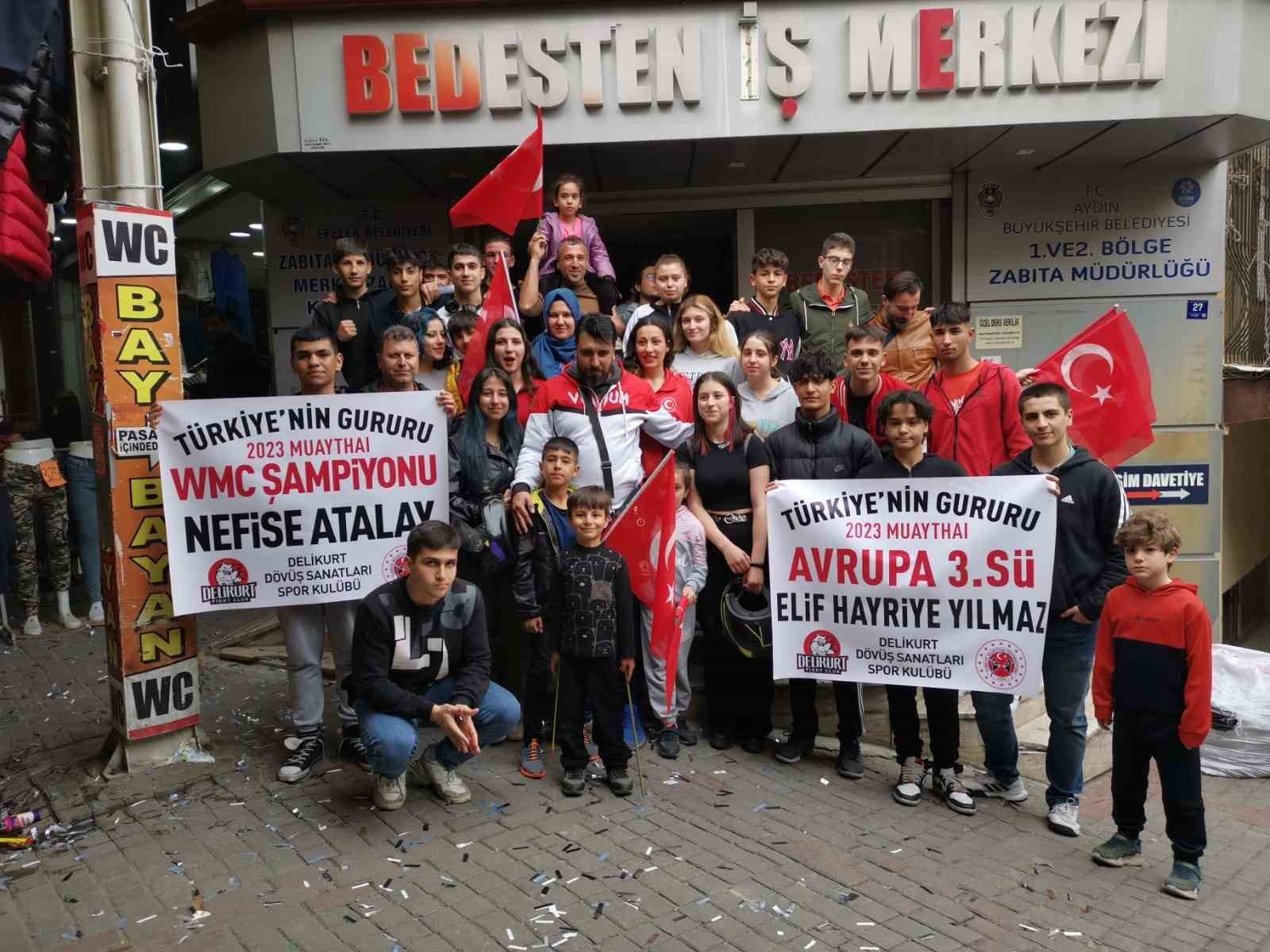 MUAYTHAİ AVRUPA ŞAMPİYONASI'NDE 3'ÜNCÜ OLAN ELİF HAYRİYE YILMAZ VE MUAYTHAİ