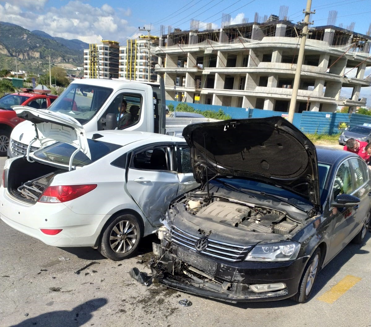 AYDIN’DA TRAFİK KAZASI: 4 YARALI