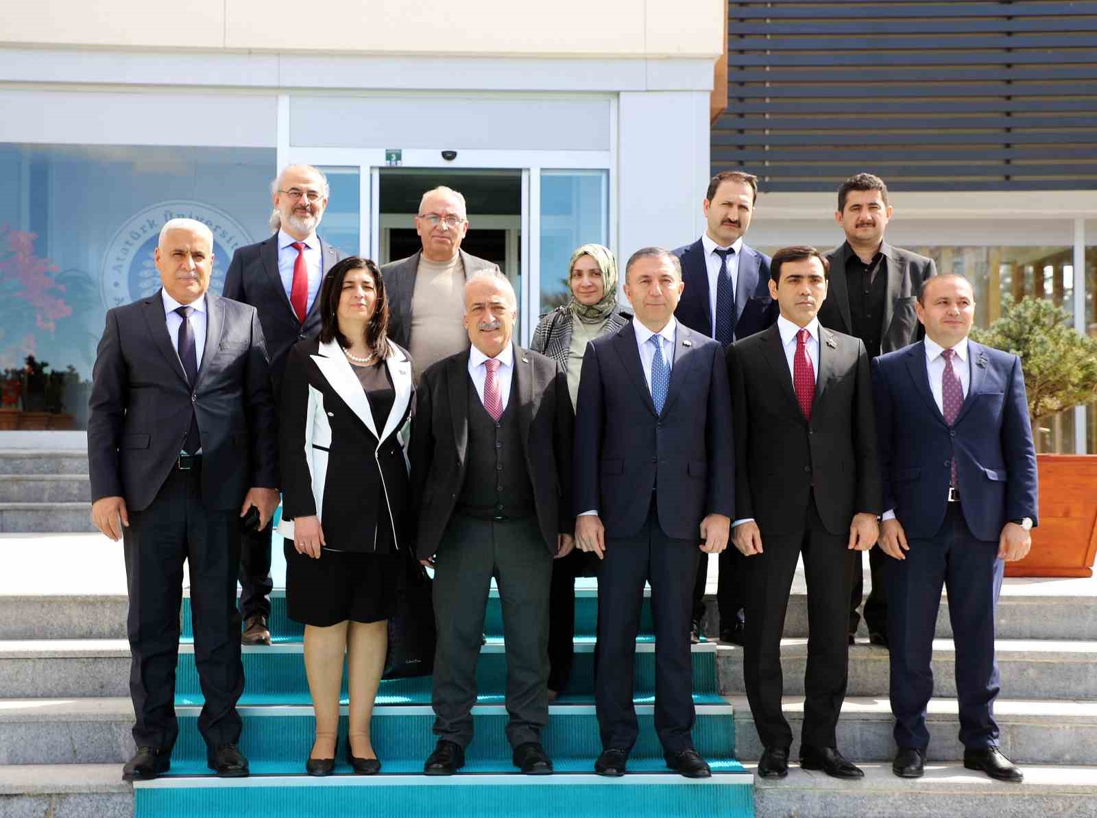 BİR TAKIM GEZİ VE ZİYARETLER İÇİN ERZURUM’A GELEN AZERBAYCAN MİLLETVEKİLLERİ